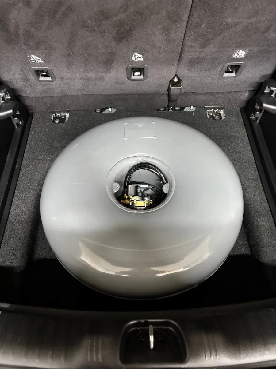 Встановлення ГБО на JEEP COMPASS БАЛЛОН